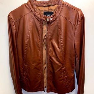 Express leather jacket